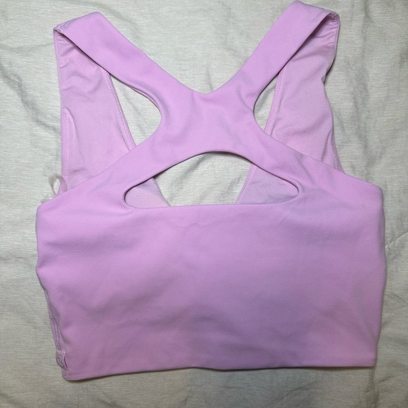 Lululemon Pink Sports Bra - Picture 2 of 3